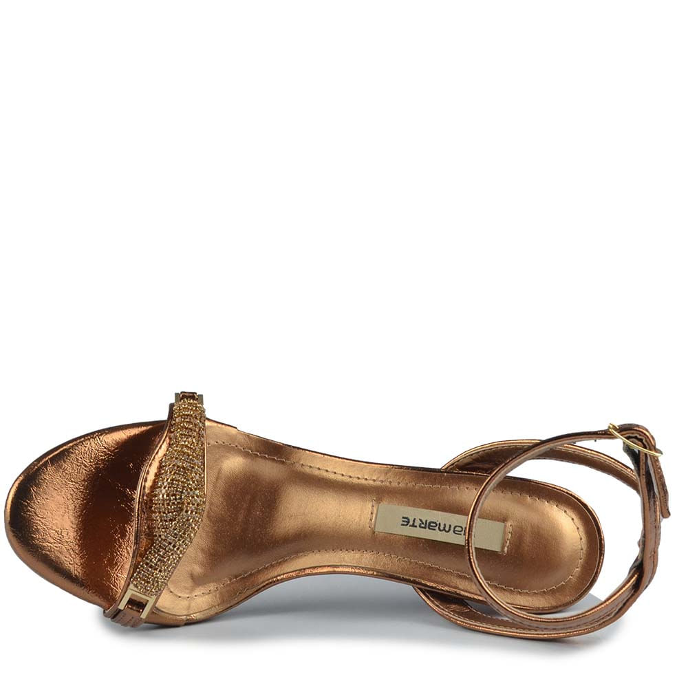 Sandália Salto Fino Via Marte Feminina 282-004-01 - Foto 4