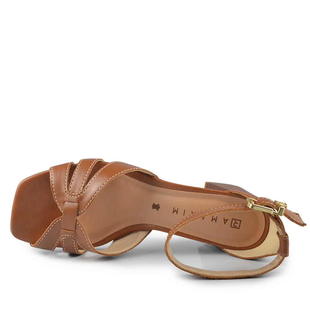 Sandália Ramarim Feminino Salto Bloco 2553204 - Foto 4