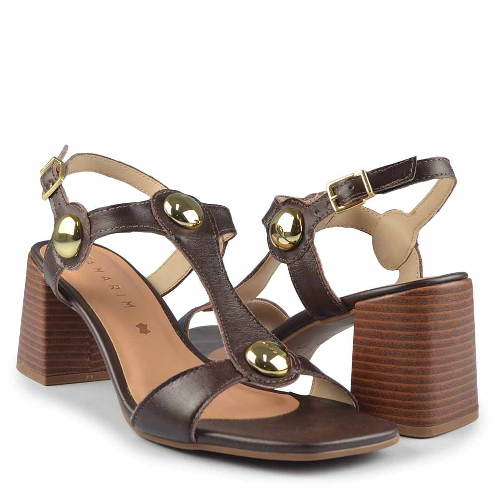 Sandália Ramarim Feminino Salto Bloco 2553203 - Foto 6