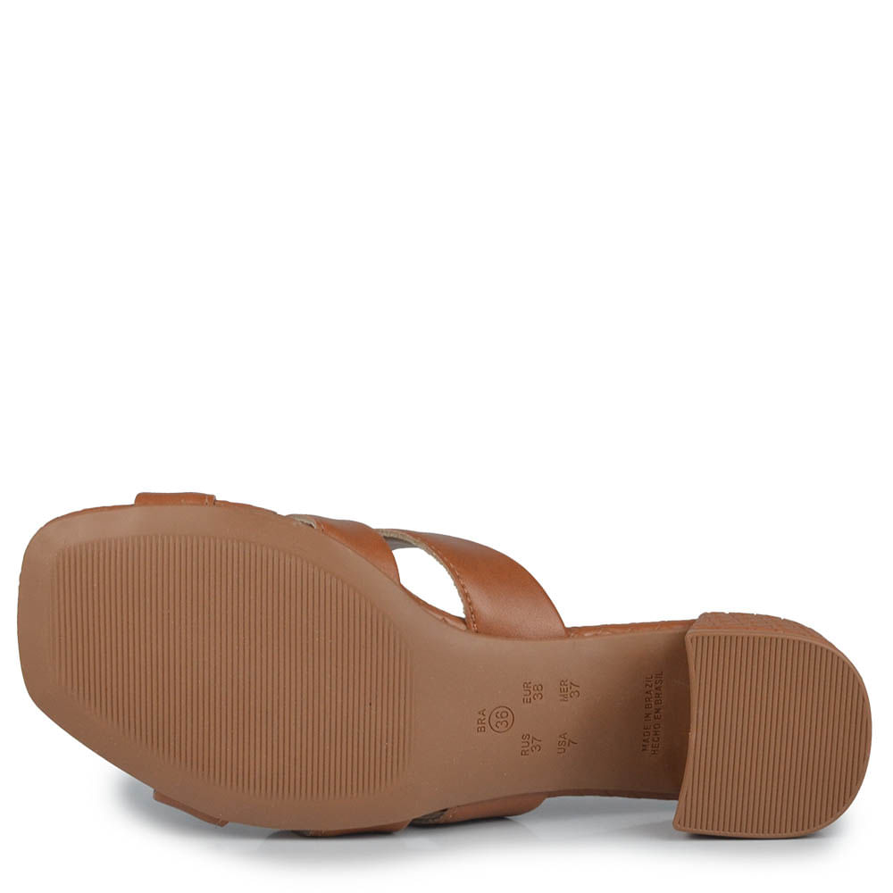 Tamanco Salto Médio Comfortflex 2554401 - Foto 5