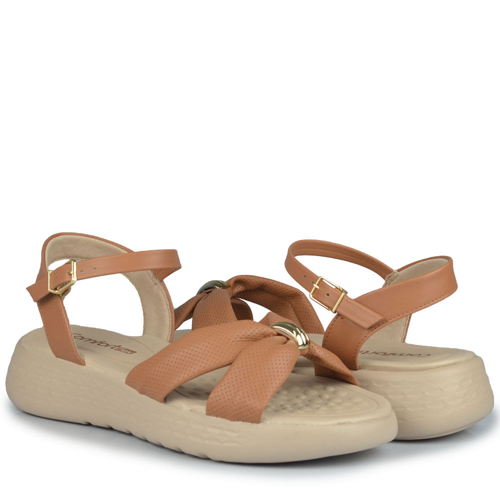 Sandália Comfortflex Feminina 2547403 - Foto 6
