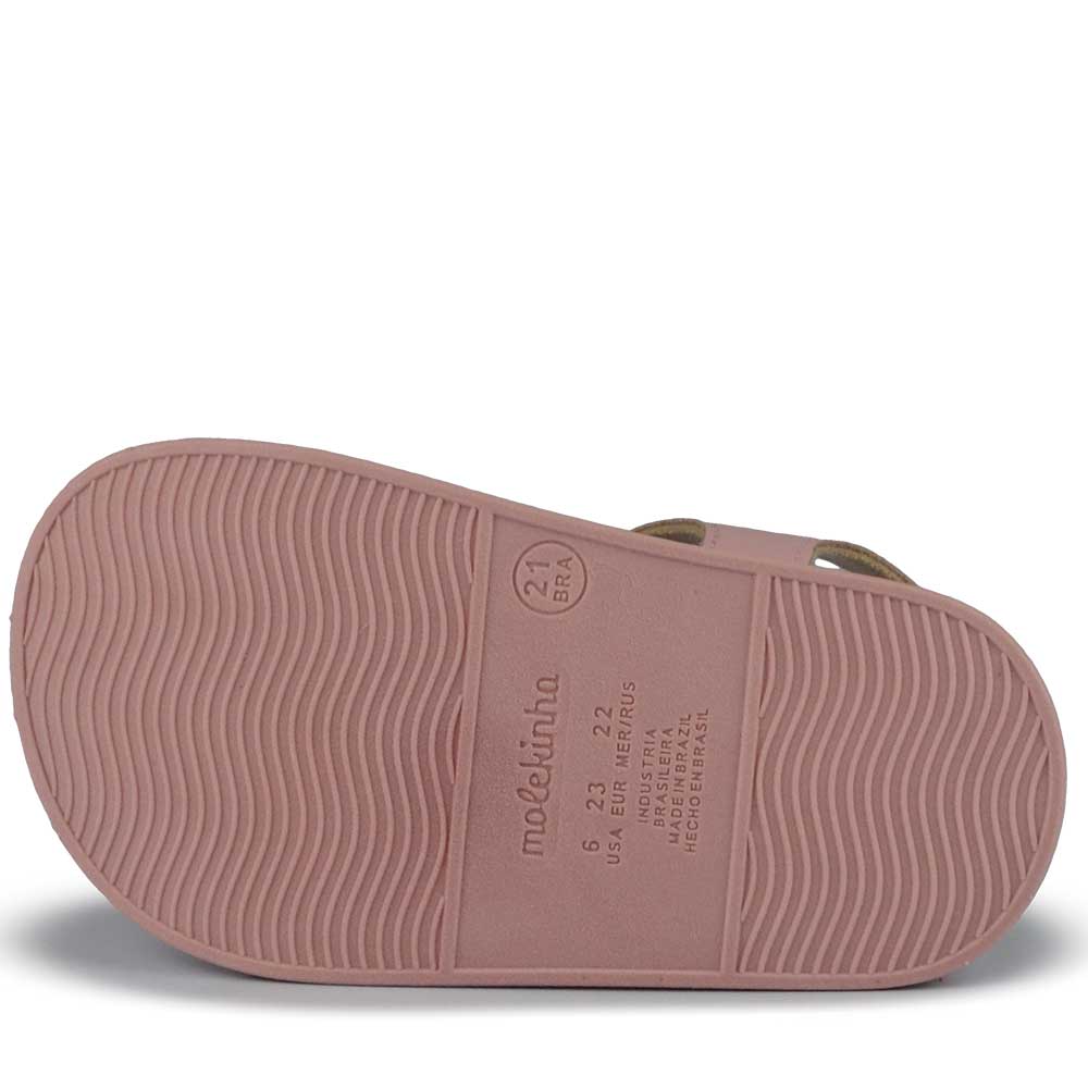 Sandália Papete Molekinha Infantil Feminina 2733.111 - Foto 5