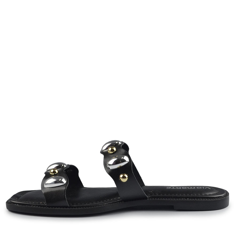 Sandália Rasteira Via Marte Feminina 291-003-01 - Foto 3