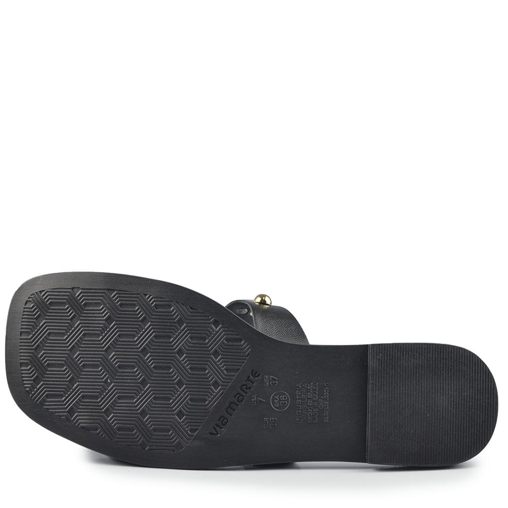 Sandália Rasteira Via Marte Feminina 291-003-01 - Foto 5