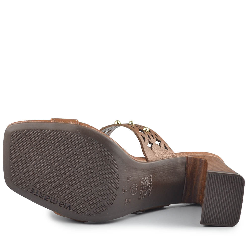 Tamanco Via Marte Feminino 319-008-01 - Foto 5