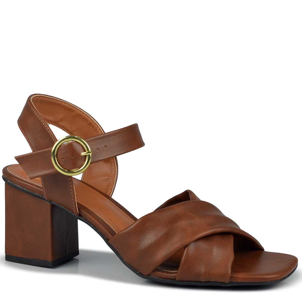 Sandália Salto Bloco Vero K Feminina 74212 - Foto 2