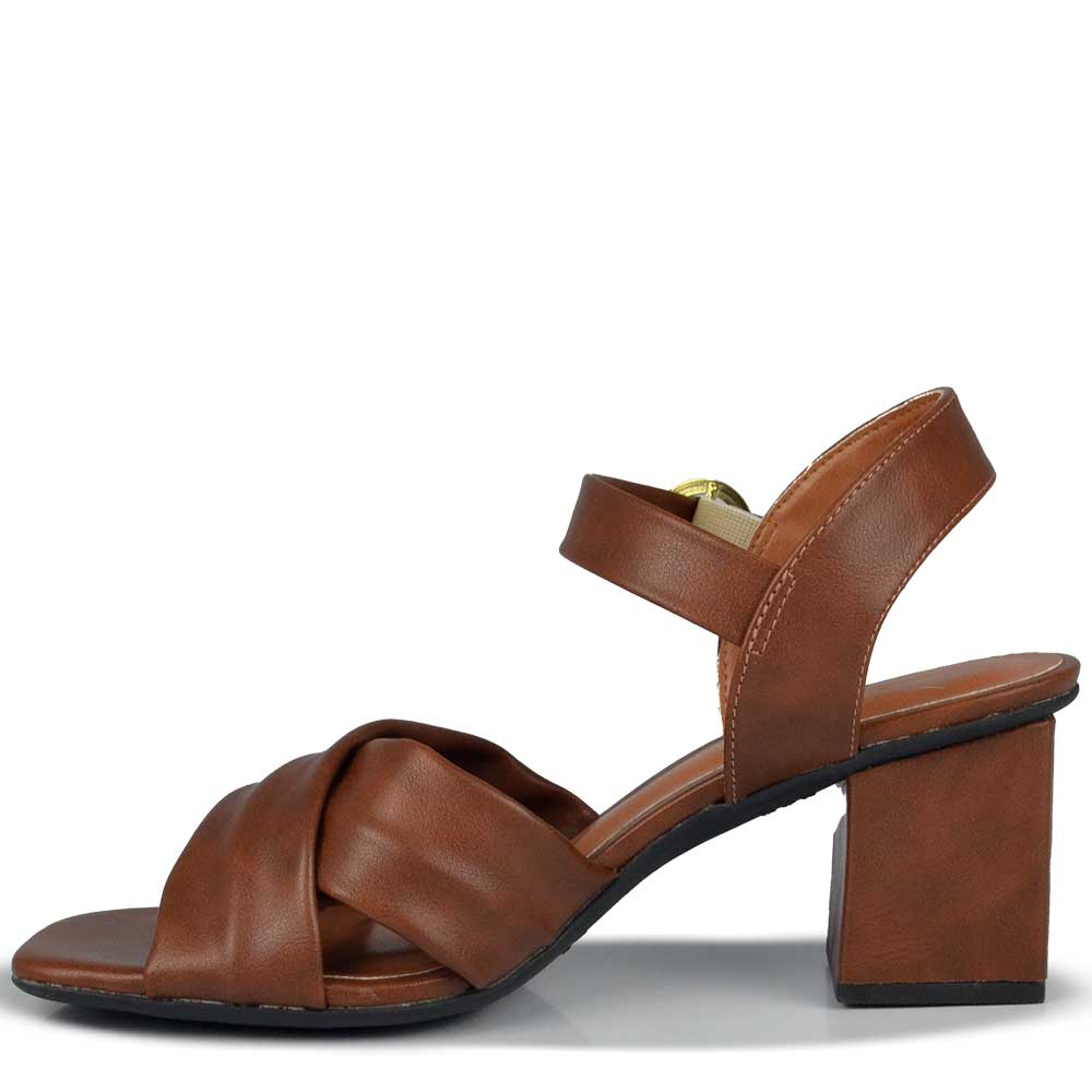 Sandália Salto Bloco Vero K Feminina 74212 - Foto 3