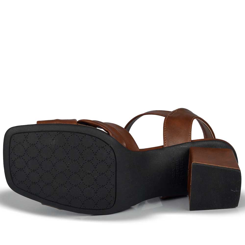 Sandália Salto Bloco Vero K Feminina 74212 - Foto 5