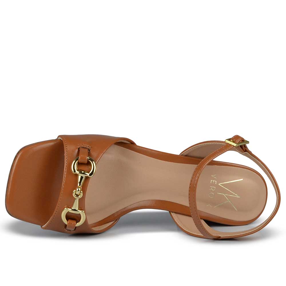 Sandália Salto Bloco Vero K Feminina 74225 - Foto 4