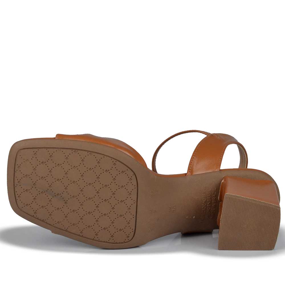 Sandália Salto Bloco Vero K Feminina 74225 - Foto 5