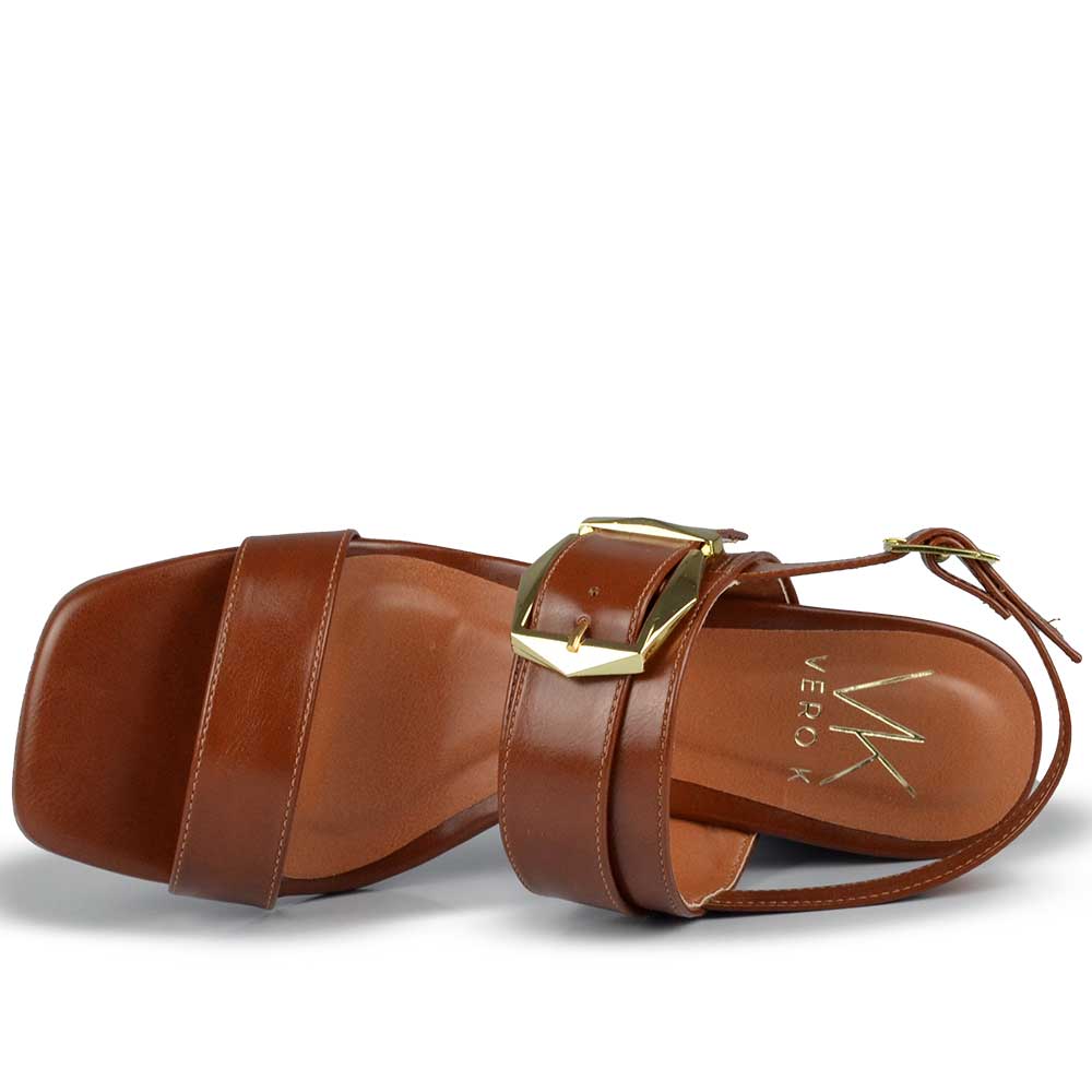 Sandália Salto Alto Vero K Feminino 74209 - Foto 4