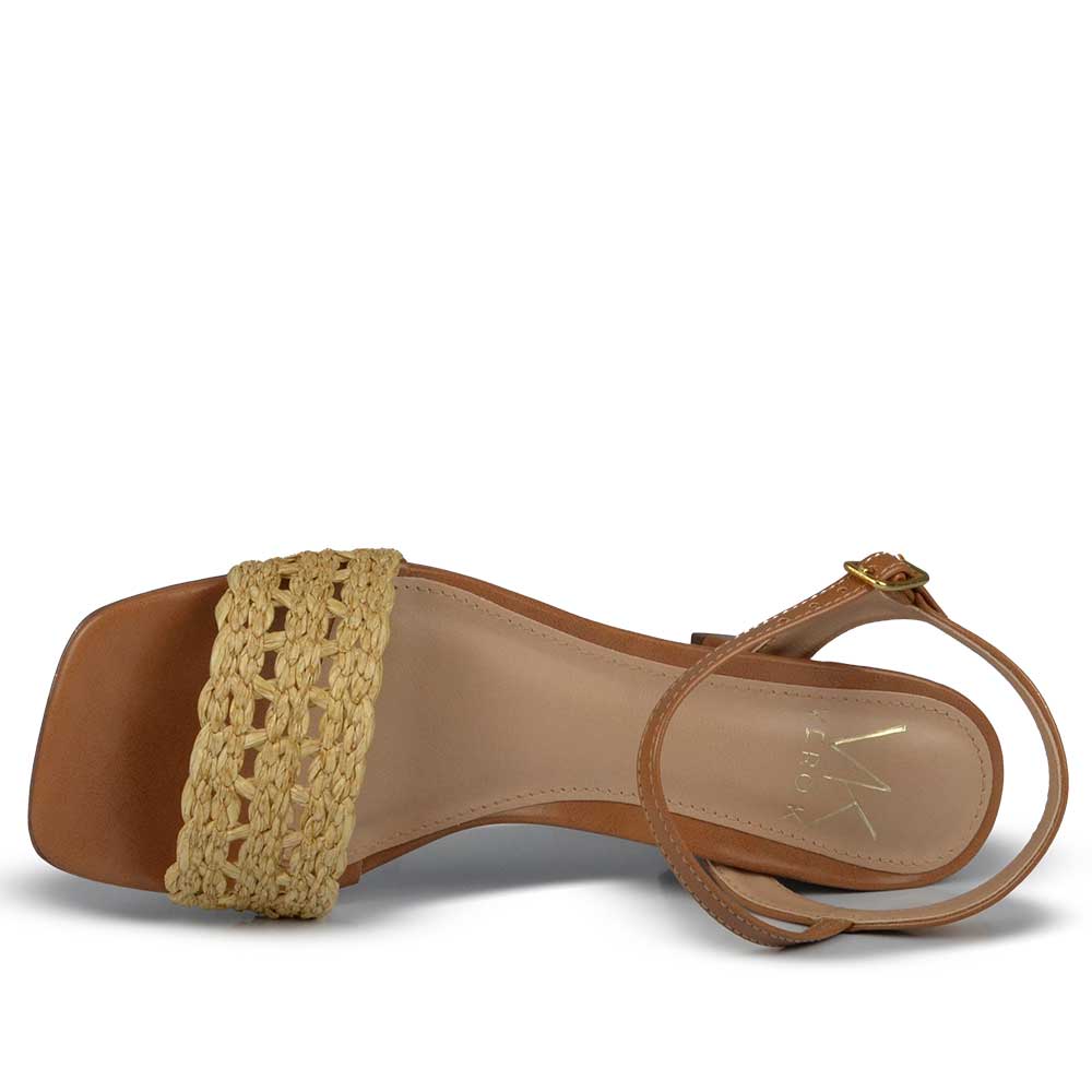 Sandália Salto Alto Vero K Feminina 40014 - Foto 4