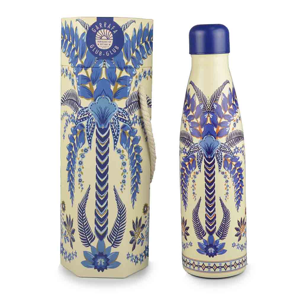 Garrafa Farm Glub Encanto Tropical 500 ml 78317745 - Foto 1