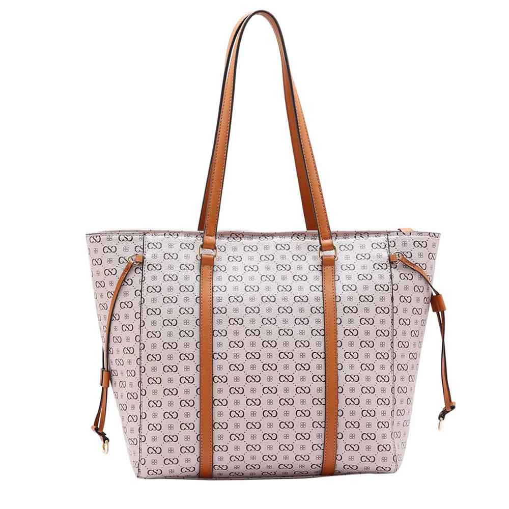 Kit Bolsa + Nécessaire Chenson Feminina Monograma Elegance CG85406 - Foto 3