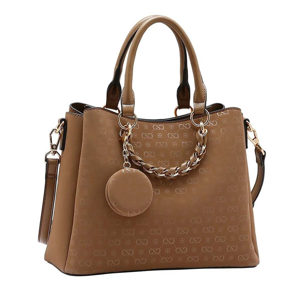 Bolsa Chenson Feminina Relevo Monograma Mão CG85433 - Foto 1