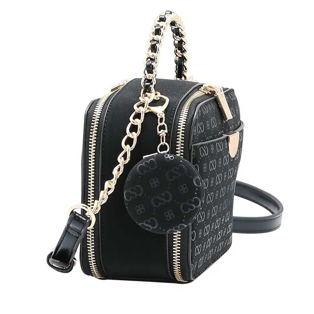 Bolsa Chenson Feminina Relevo Monograma Transversal CG85435 - Foto 2