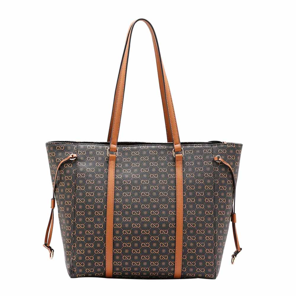 Kit Bolsa + Nécessaire Chenson Feminina Monograma Elegance CG85406 - Foto 3