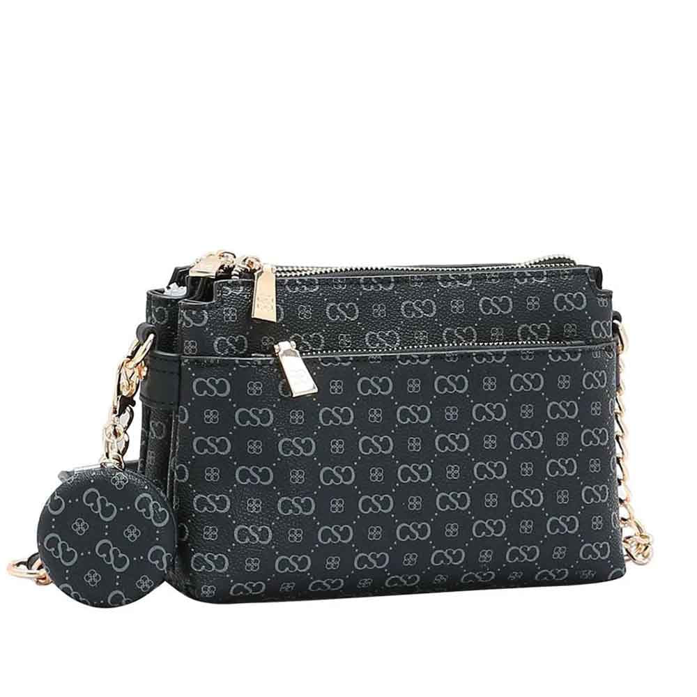 Bolsa Feminina Chenson Monograma Elegance CG85408 - Foto 1