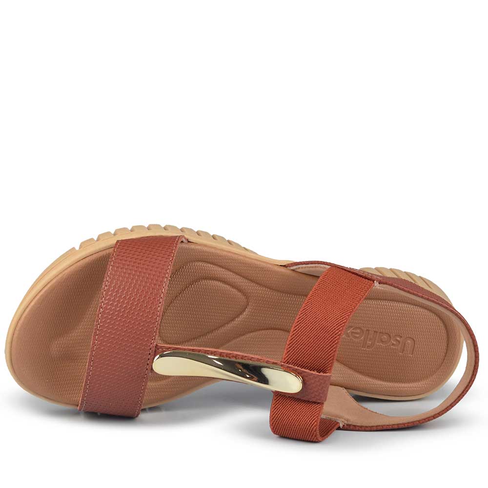 Sandália Anabela Usaflex Feminina UD11002 - Foto 4