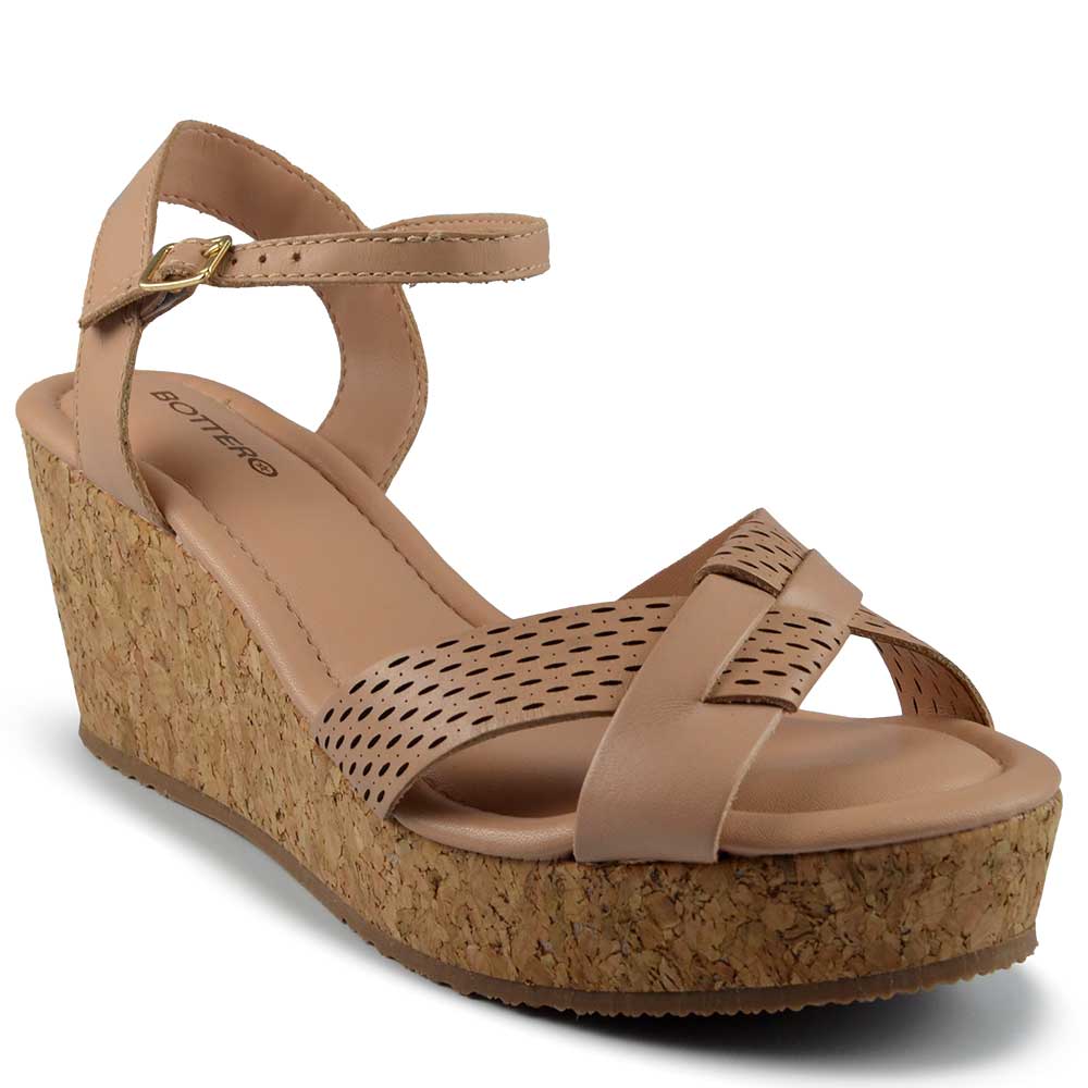 Sandália Anabela Bottero Feminina 372801 Lojas Kikos