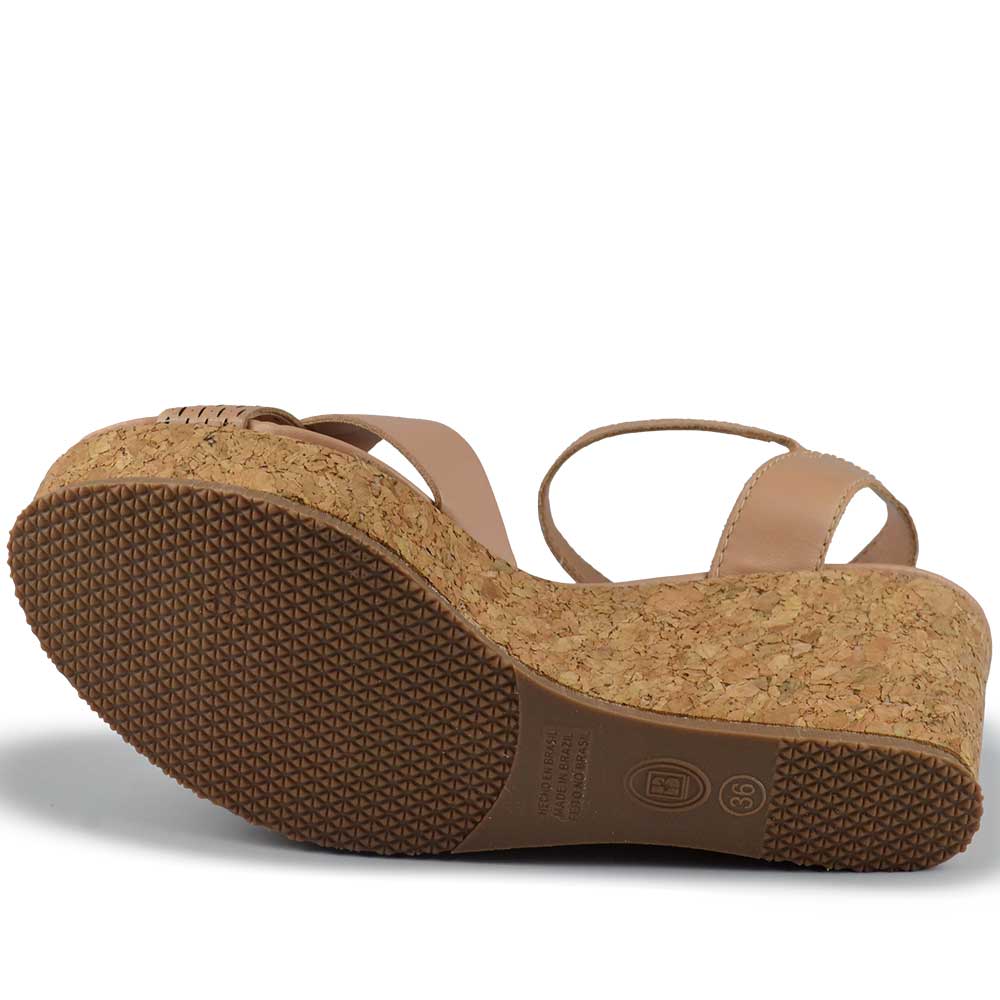 Sandália Anabela Bottero Feminina 372801 - Foto 5