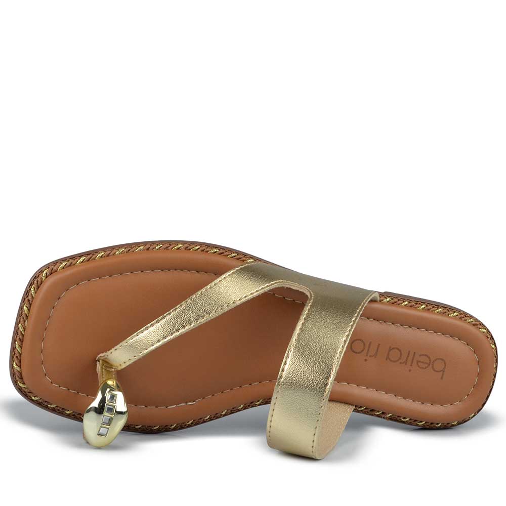 Sandália Rasteira Beira Rio Feminino 8506.209 - Foto 4