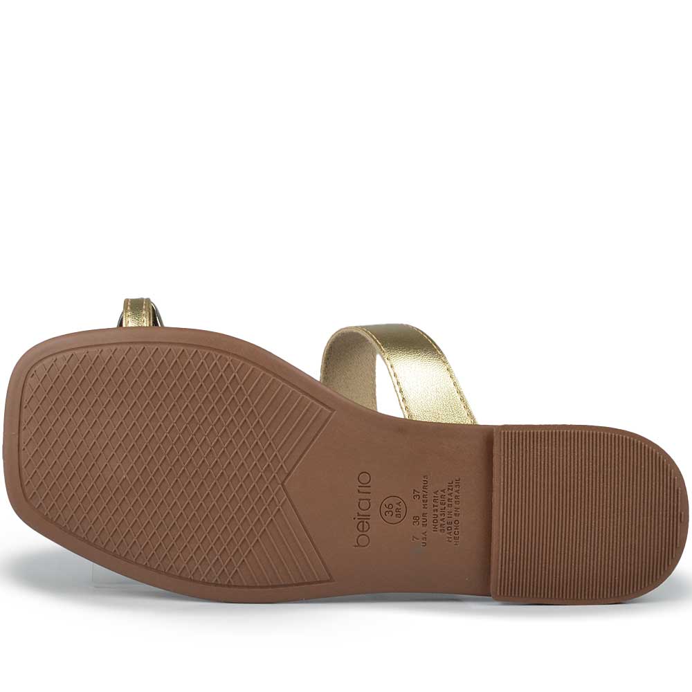 Sandália Rasteira Beira Rio Feminino 8506.209 - Foto 5