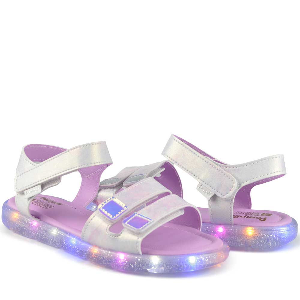 Sandália Papete Infantil Pampili Feminina 697.061 - Foto 5