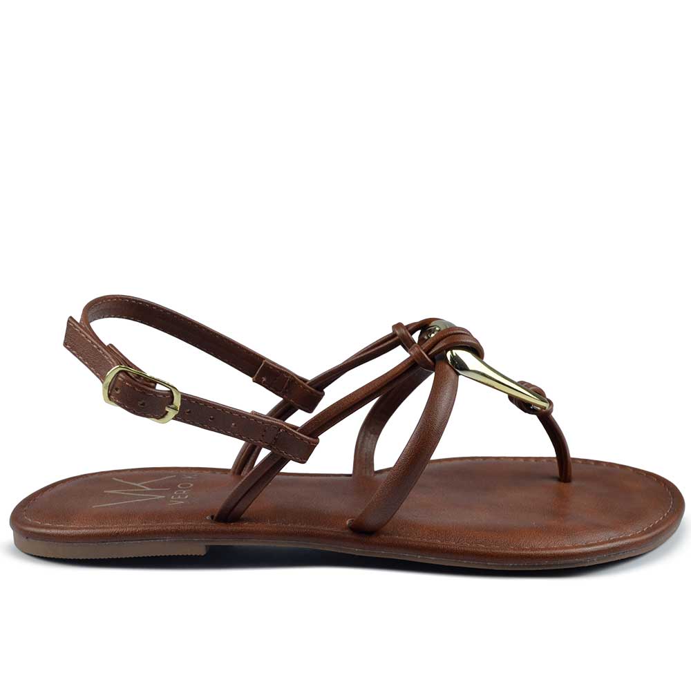 Sandália Rasteira Vero K Feminina 95020 - Foto 1