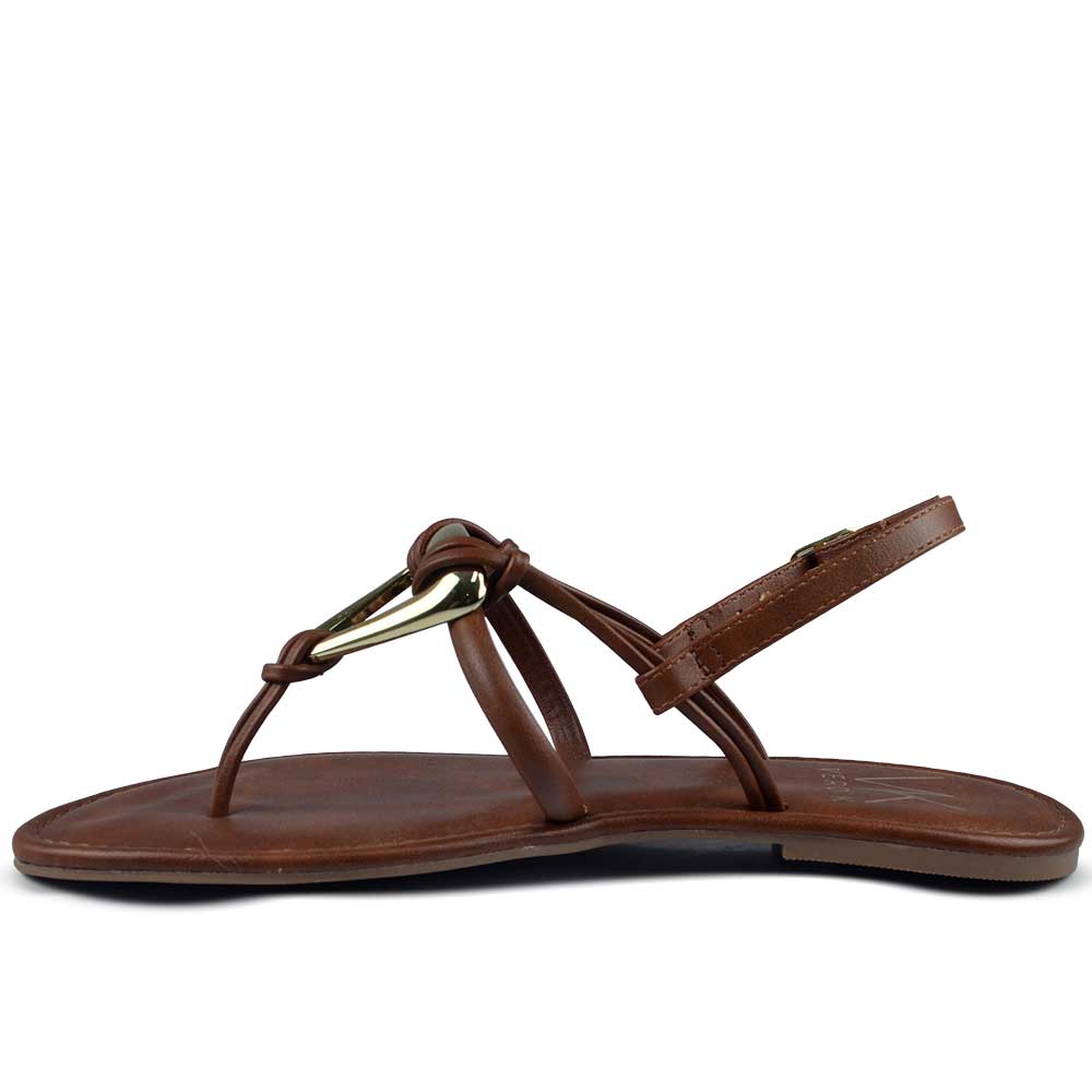 Sandália Rasteira Vero K Feminina 95020 - Foto 3