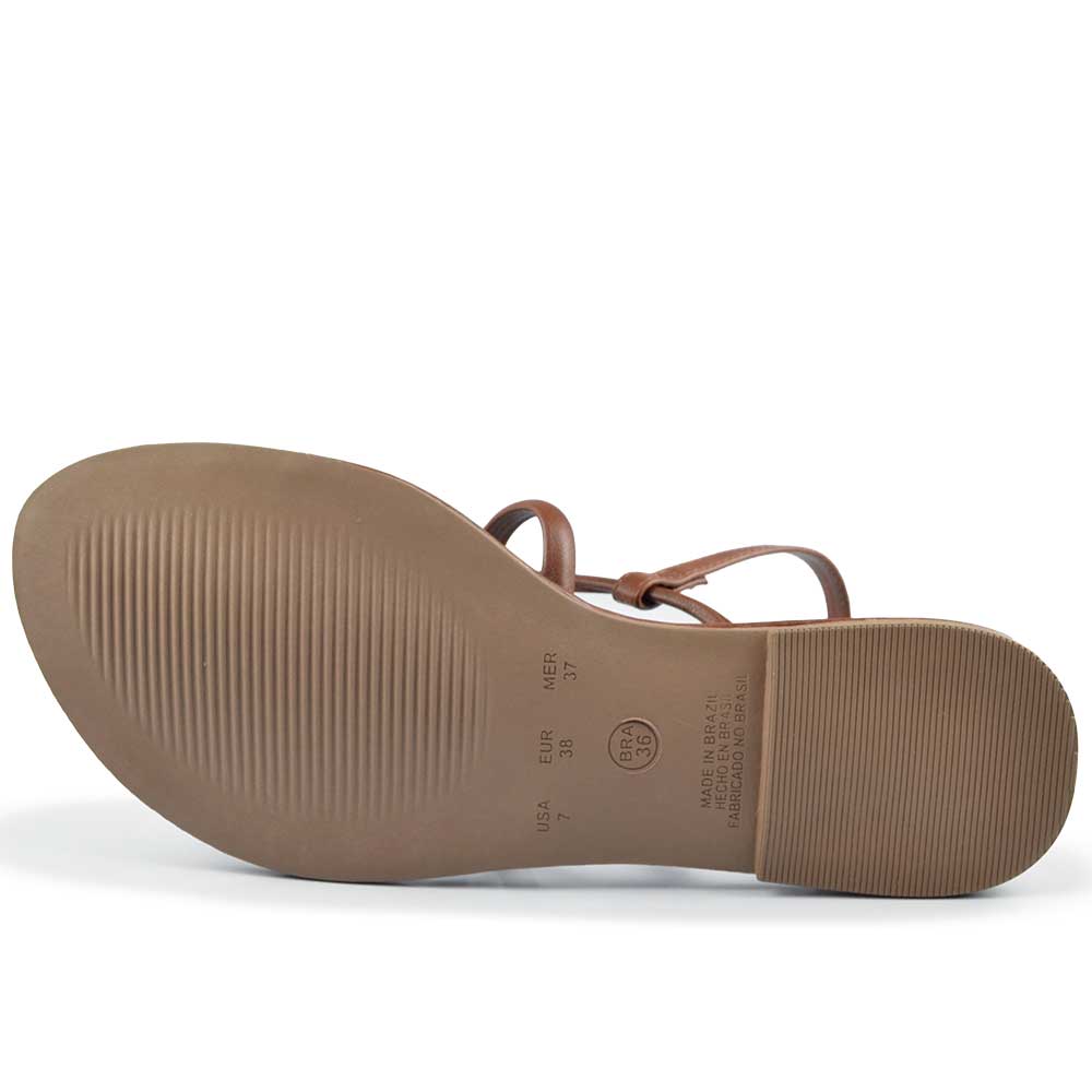 Sandália Rasteira Vero K Feminina 95020 - Foto 5