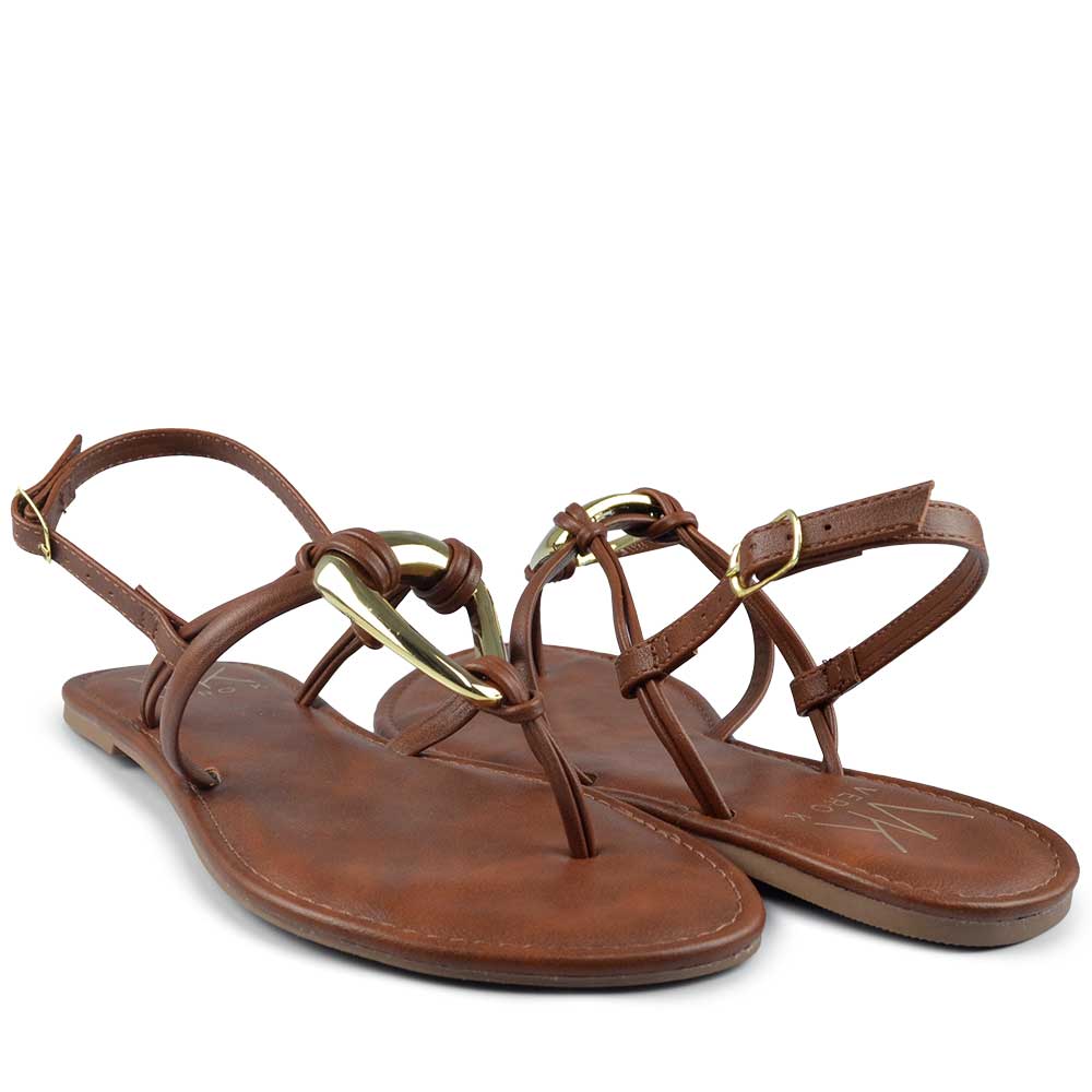 Sandália Rasteira Vero K Feminina 95020 - Foto 6