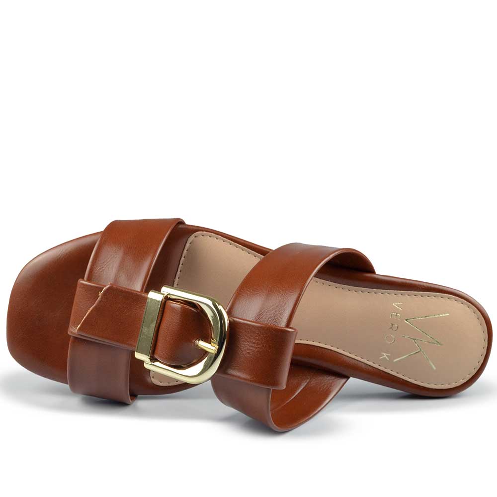 Sandália Rasteira Vero K Feminina 83015 - Foto 4