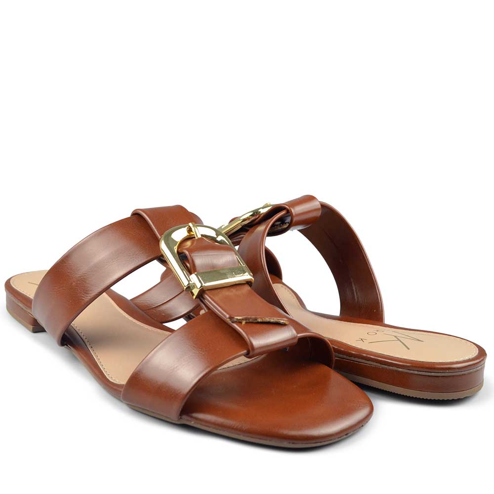 Sandália Rasteira Vero K Feminina 83015 - Foto 6