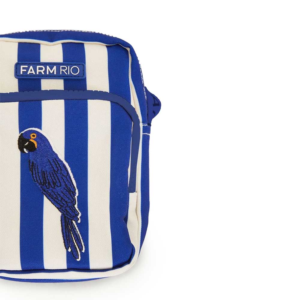 Bolsa Farm Da Gema Arara Listrado Feminina 78327155M - Foto 2