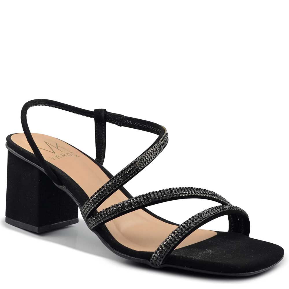 Sandália Salto Bloco Vero K Feminina 74089 - Foto 2