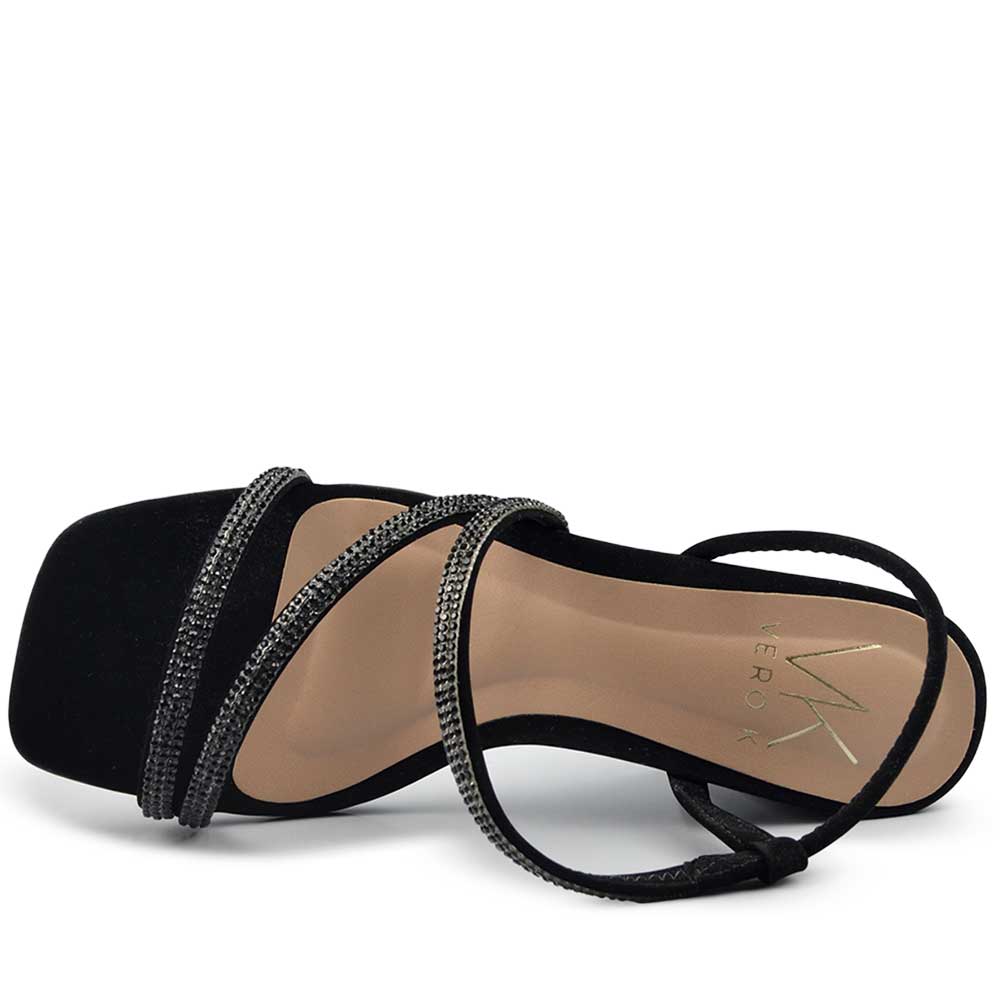 Sandália Salto Bloco Vero K Feminina 74089 - Foto 4