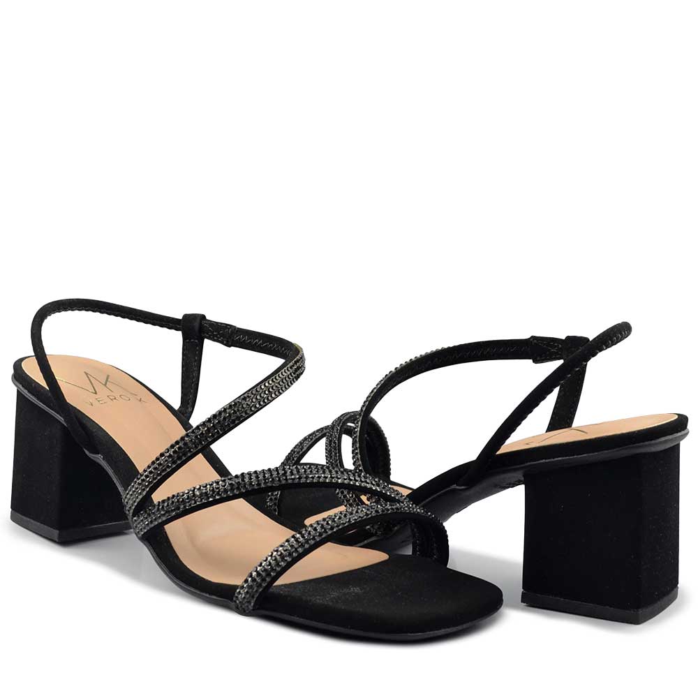 Sandália Salto Bloco Vero K Feminina 74089 - Foto 6