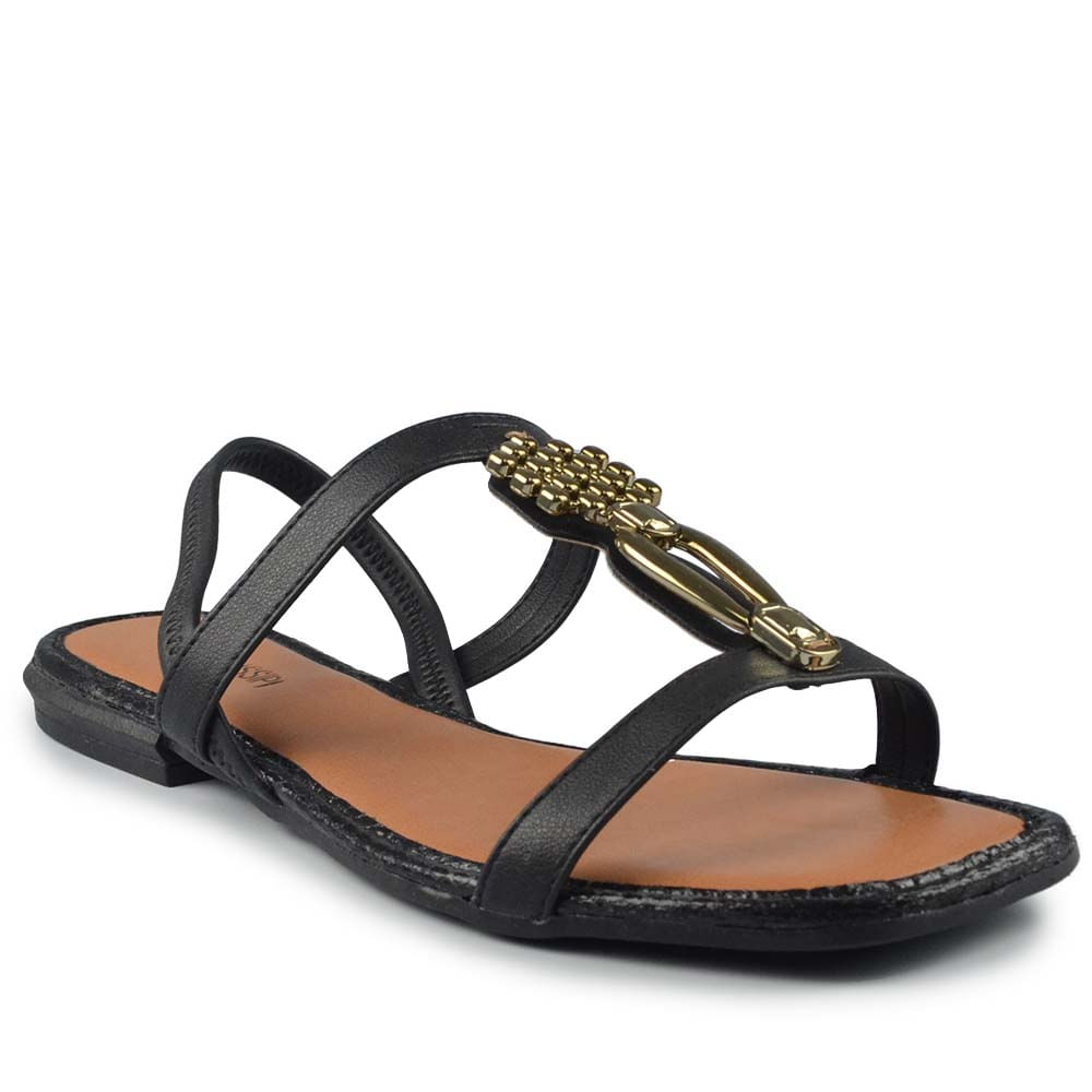 Sandália Rasteira Mississipi Feminina MF311 - Foto 2