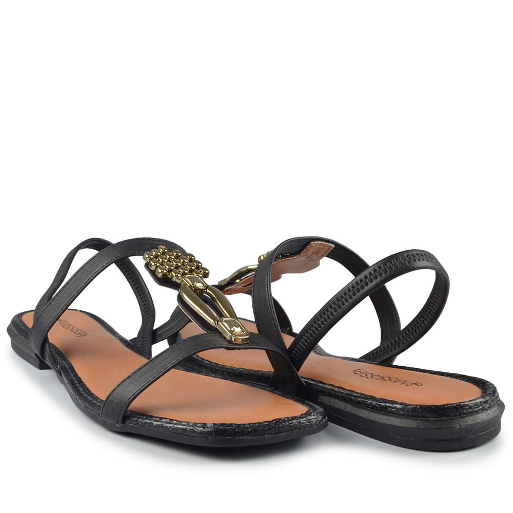 Sandália Rasteira Mississipi Feminina MF311 - Foto 6