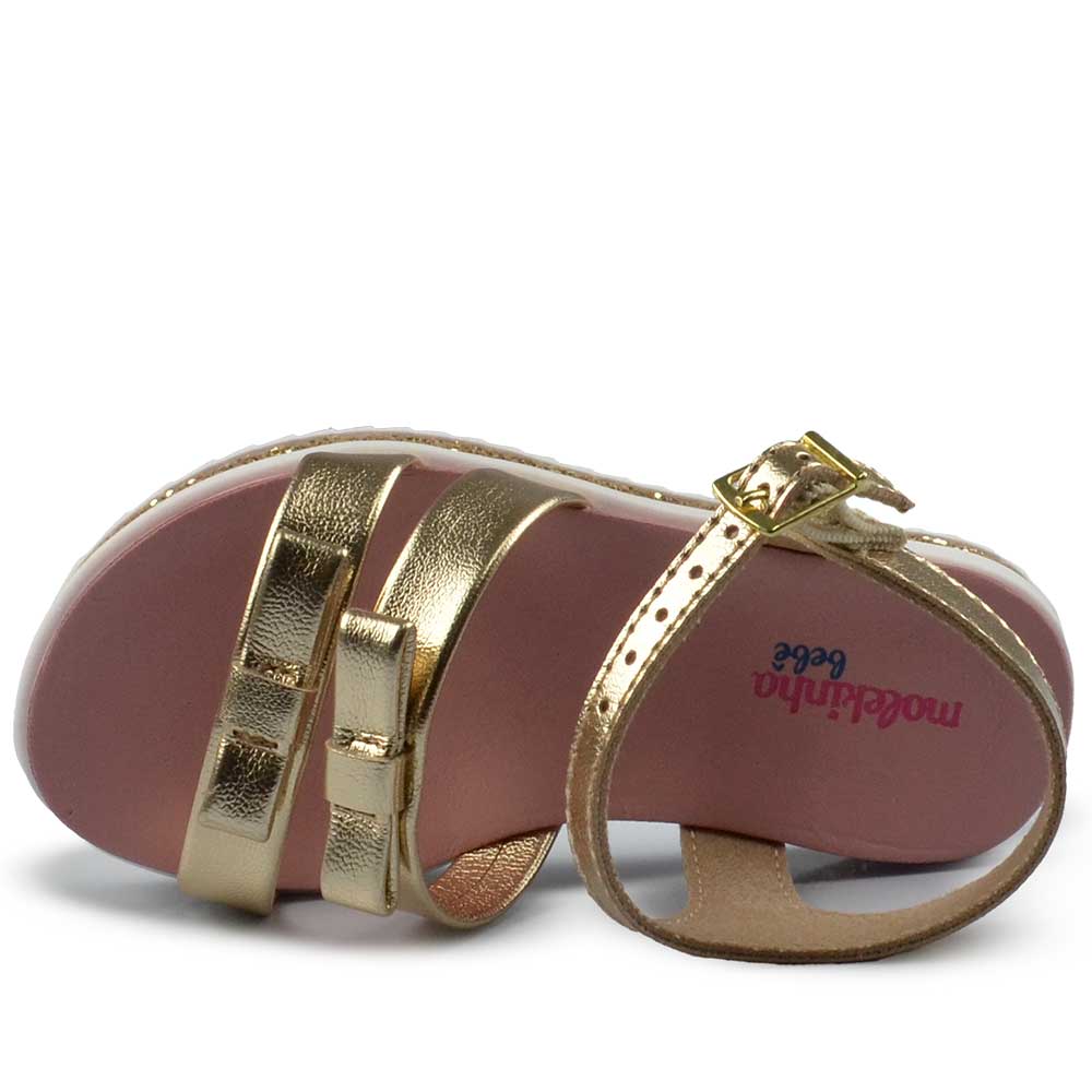 Sandália Infantil Molekinha Feminina 2724.124 - Foto 4