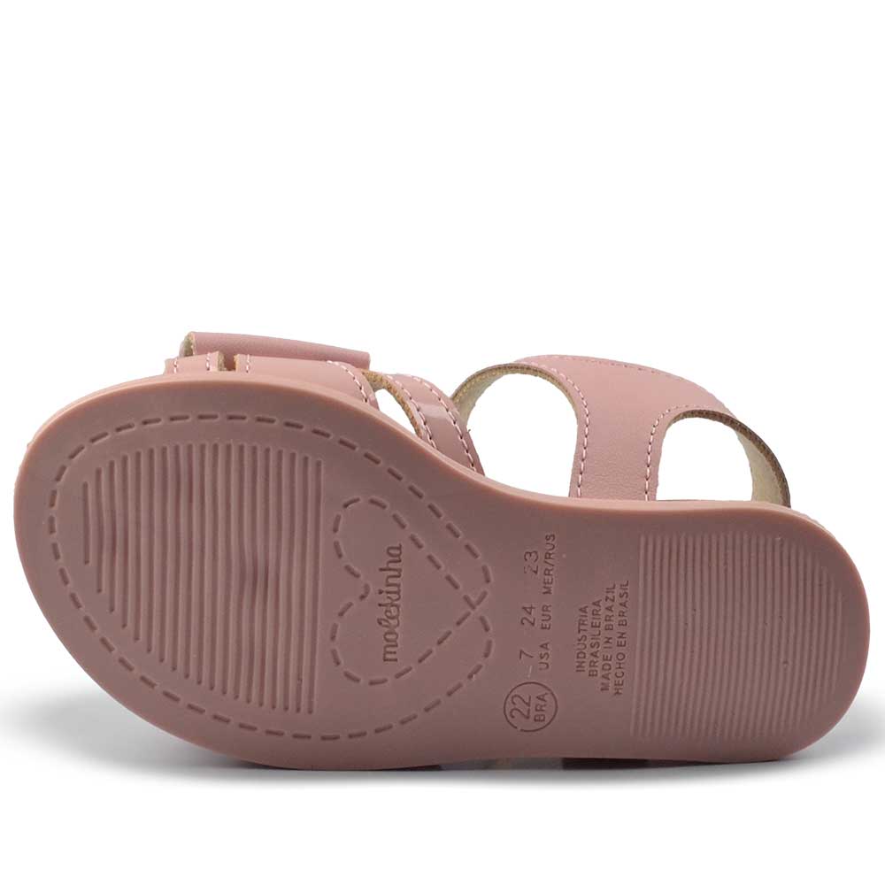 Sandália Infantil Molekinha Feminina 2714.237 - Foto 5