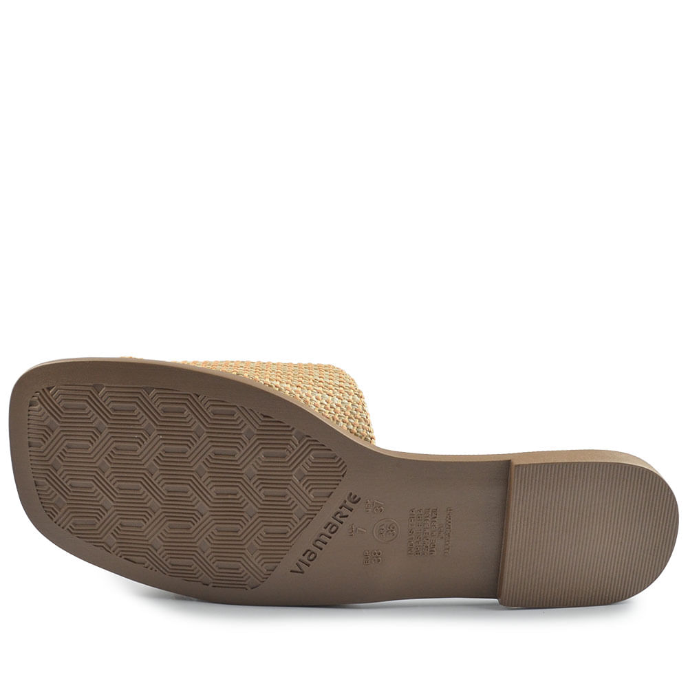 Sandália Rasteira Via Marte Feminina 291-007-02 - Foto 5