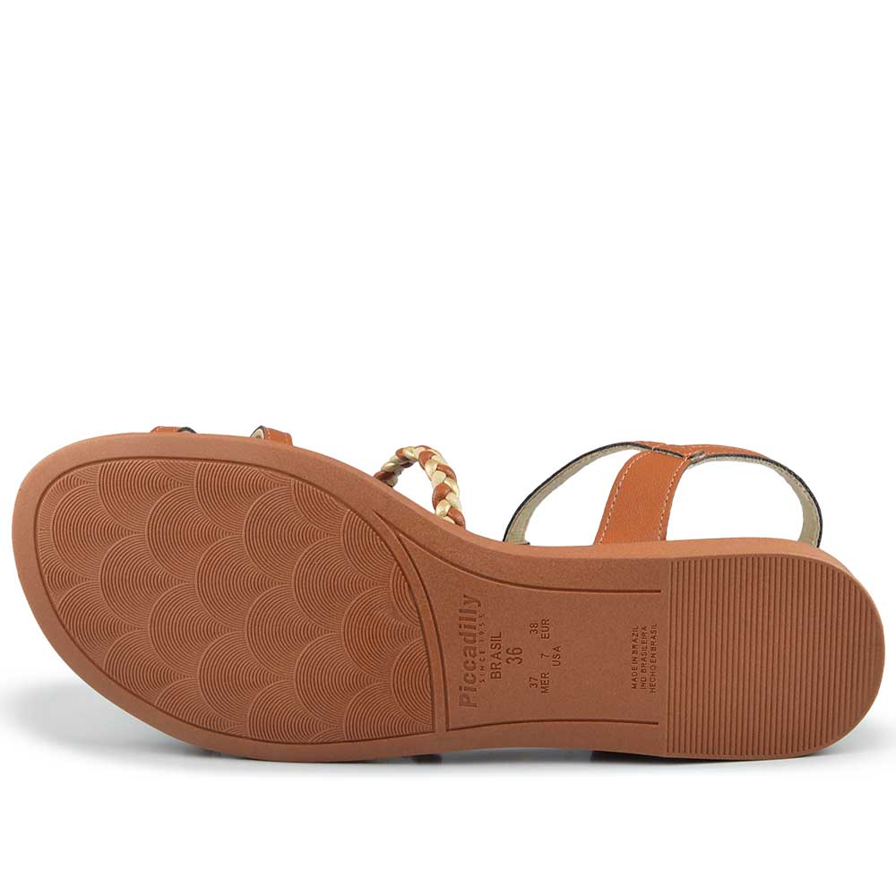 Sandália Rasteira Piccadilly Feminino 513040 - Foto 5