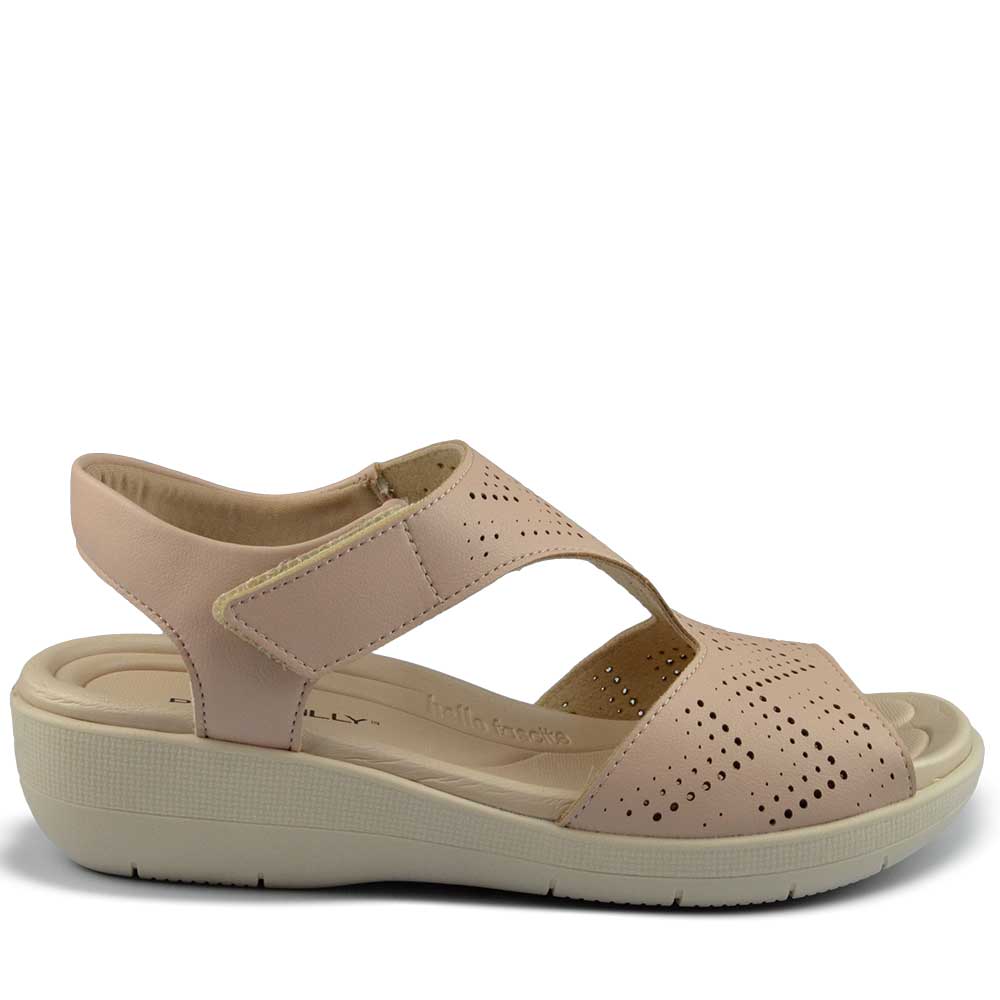 Sandália Anabela Médio Baixo Piccadilly Feminino 239030 - Foto 1