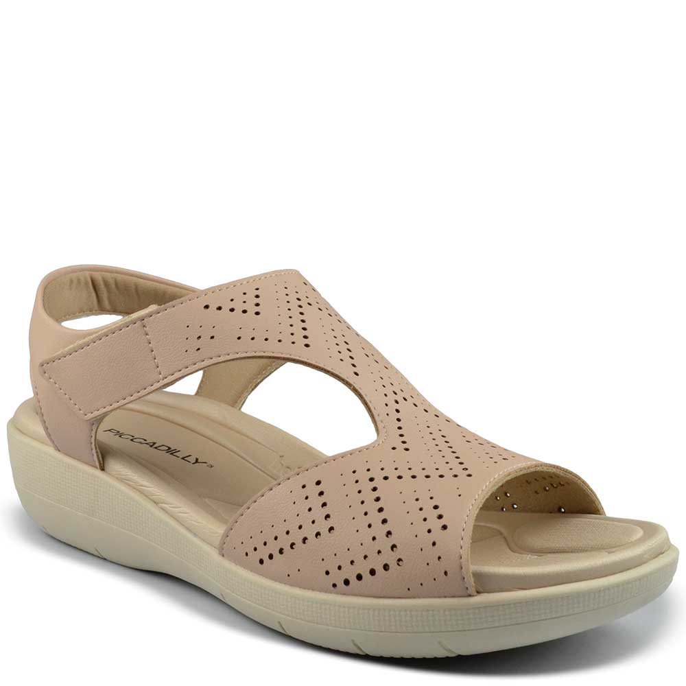 Sandália Anabela Médio Baixo Piccadilly Feminino 239030 - Foto 2