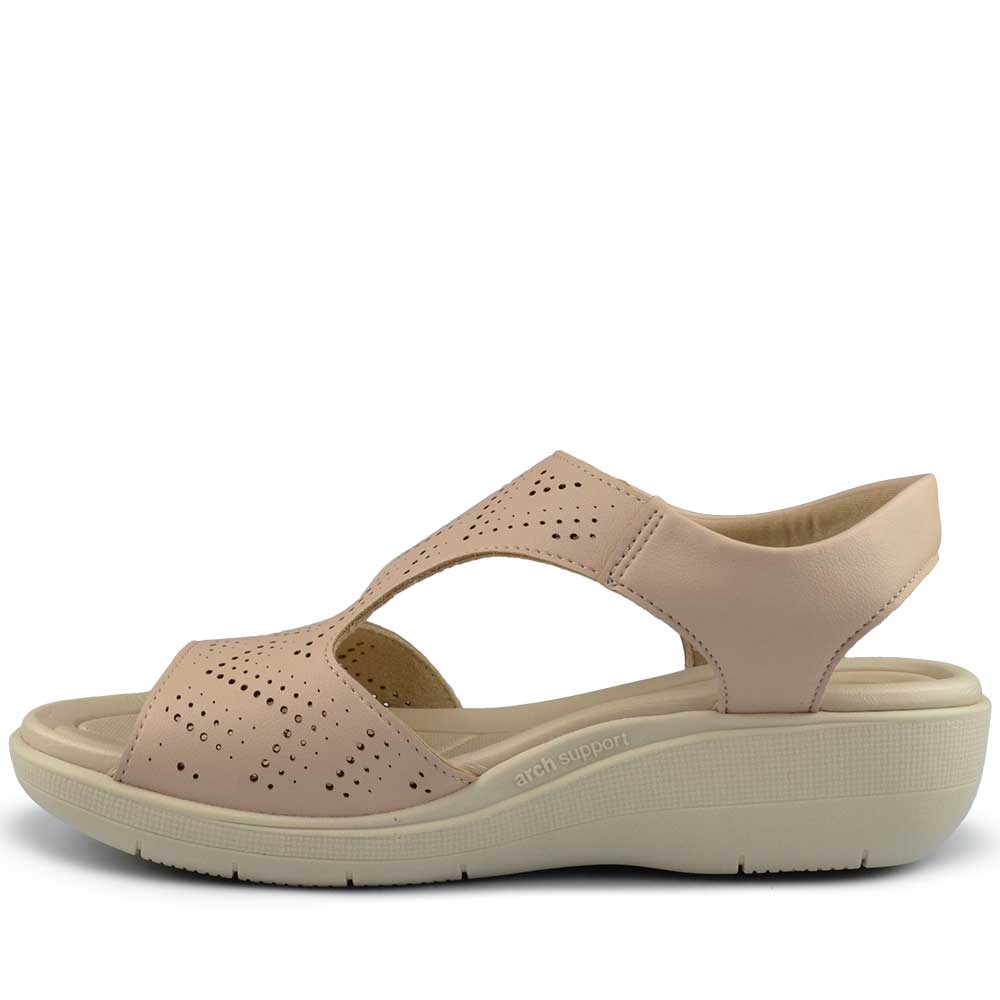 Sandália Anabela Médio Baixo Piccadilly Feminino 239030 - Foto 3