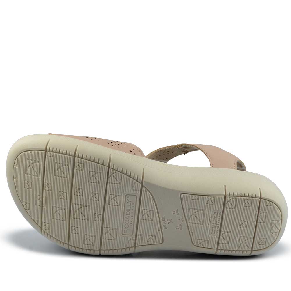 Sandália Anabela Médio Baixo Piccadilly Feminino 239030 - Foto 5