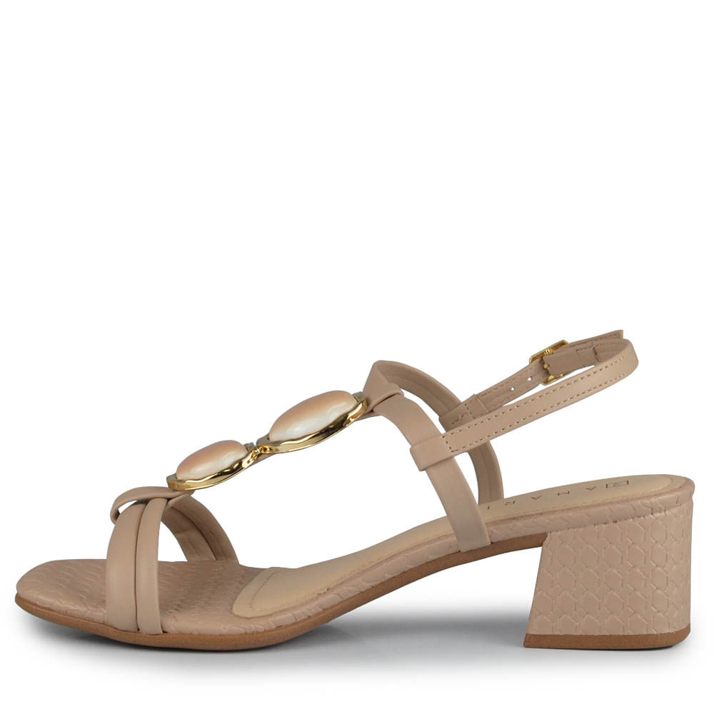 Sandália Ramarim Feminino Salto Bloco 2530207 - Foto 3