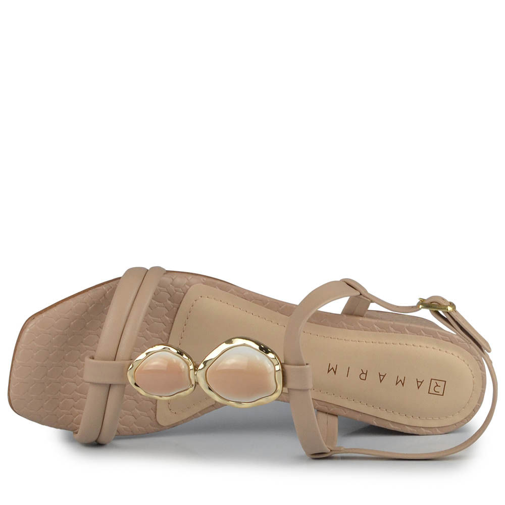 Sandália Ramarim Feminino Salto Bloco 2530207 - Foto 4